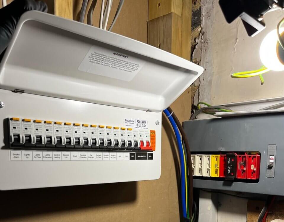 Rewiring and Fuse Board Upgrade Yunal 18th Nov 2025